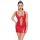 Vinyl Dress red 2XL