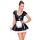 Vinyl Maid's Dress S
