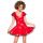 Vinyl Dress red L