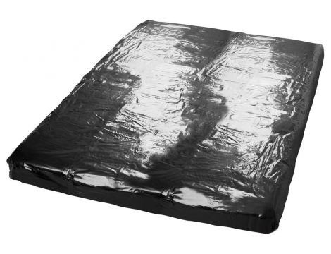 Vinyl Fitted Sheet black - 4