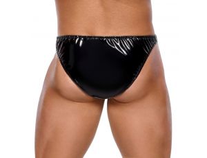 Vinyl Thong Men XL