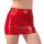 Latex Mini Skirt red S