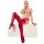 Latex Stockings red 2XL