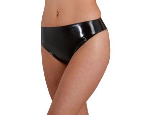 Latex Briefs black S