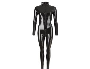 Latex Catsuit black M