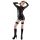 Latex Shirt zip black L