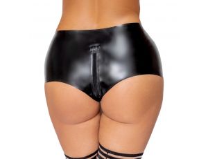 Latex Pants Zip M