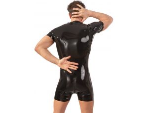 Men's Latex Playsuit XL
