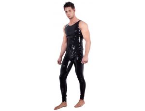 Men's Latex Jumpsuit M