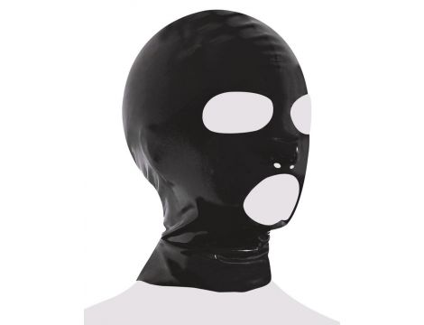 Maska lateksowa Late X czarna - 3