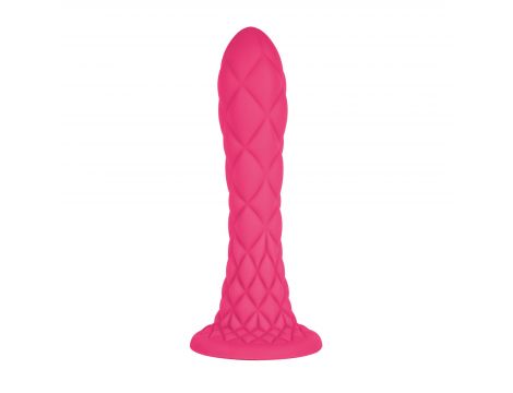 Dildo termoreaktywne Dreamy Silexd Fantasy Line różowe 18 cm - 8