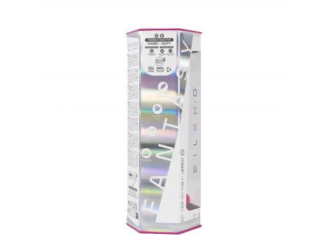 Dildo termoreaktywne Dreamy Silexd Fantasy Line różowe 18 cm - 11