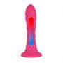Dildo termoreaktywne Dreamy Silexd Fantasy Line różowe 18 cm - 7