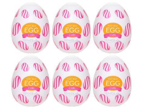Tenga Egg Curl Pack of 6 - 4