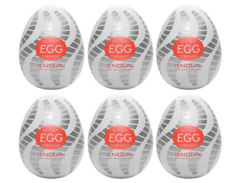 Tenga Egg Tornado Pack of 6