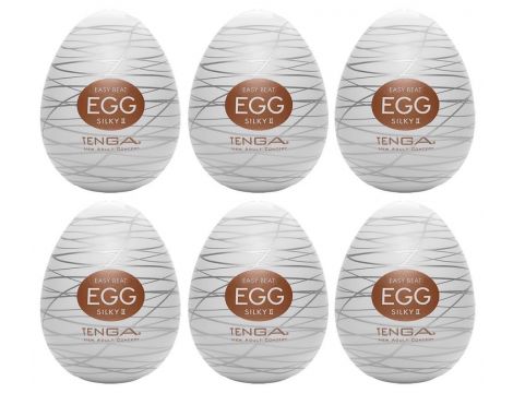 Tenga Egg Silky II Pack of 6 - 5