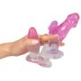 Zestaw dildo analnych Crystal PVC 3 sztuki - 6