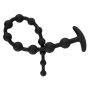 Black Velvets Anal Beads Silic - 4
