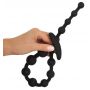 Black Velvets Anal Beads Silic - 3