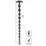 Black Velvets Anal Beads Silic - 7