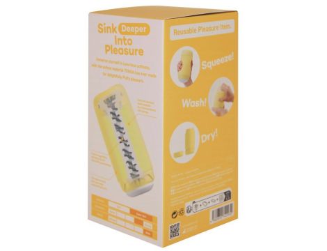 Tenga Puffy Custard Yellow
