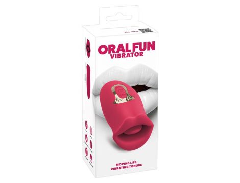 Wibrator Oral Fun Moving Lips You2Toys silikonowy USB 13 cm - 8