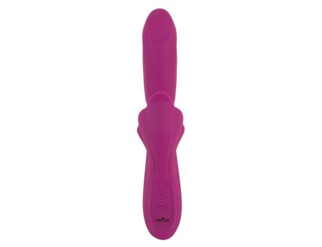 Wibrator króliczek Javida 4 funkcje silikonowy USB - 4