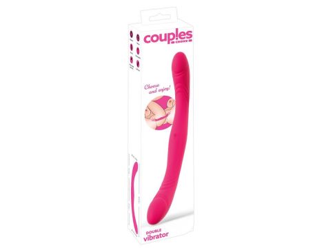 Podwójny wibrator silikonowy Couples Choice USB 31,2 cm - 7