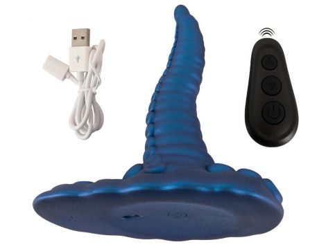 Wibrator Tentacle Pad Beasty Cocks silikonowy pilot USB - 11