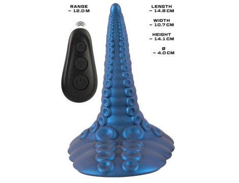 Wibrator Tentacle Pad Beasty Cocks silikonowy pilot USB - 13