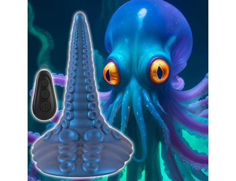 Wibrator Tentacle Pad Beasty Cocks silikonowy pilot USB - 15
