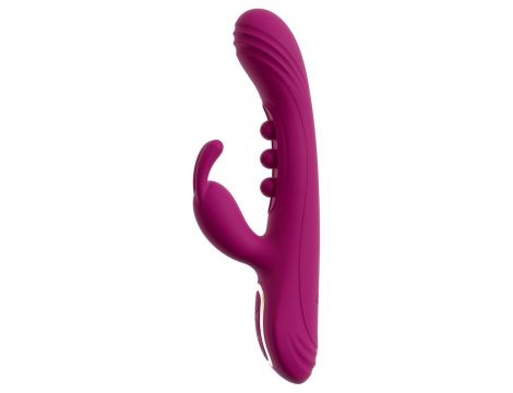 Wibrator króliczek Javida 2F squirt silikonowy USB 22,5 cm