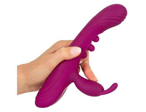 Wibrator króliczek Javida 2F squirt silikonowy USB 22,5 cm - 7