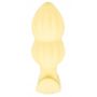 Plug wibrujący Cuties żółty silikonowy 7 trybów USB 8 cm - 5
