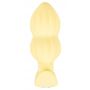 Plug wibrujący Cuties żółty silikonowy 7 trybów USB 8 cm - 2
