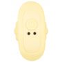 Plug wibrujący Cuties żółty silikonowy 7 trybów USB 8 cm - 8