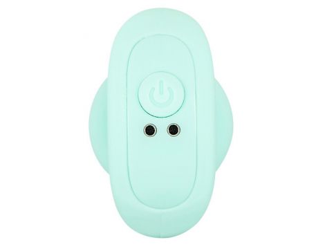 Mini korek analny wibrujący Cuties zielony USB - 8