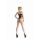 Body Roxie Luve czarne siateczkowe L XL