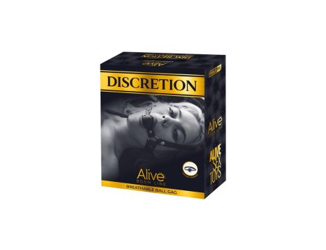 Knebel z kulką ABS Alive czerwony 4 5 cm regulowany - 4