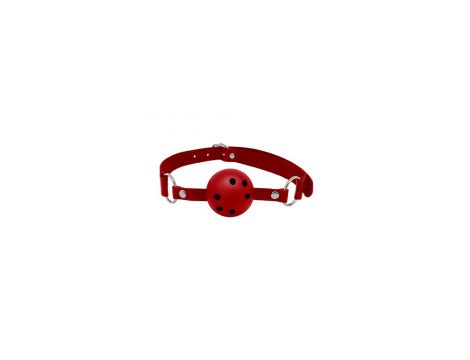 Knebel z kulką ABS Alive czerwony 4 5 cm regulowany - 2