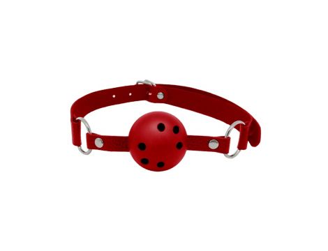 Knebel z kulką ABS Alive czerwony 4 5 cm regulowany - 3