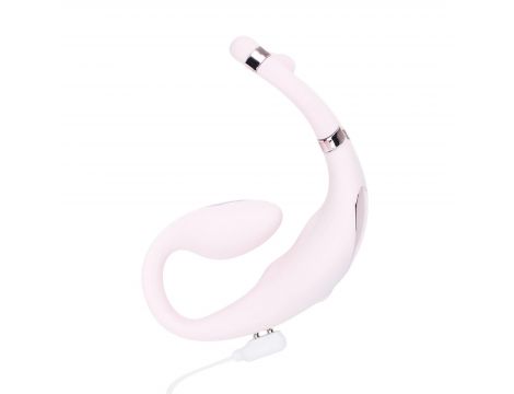 Wibrator Adrien Lastic Venus APP bladoróżowy USB 11 cm - 4