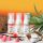 LET'S TRAVEL! Warming gourmet massage  oils (Strawberry, Hot Vanilla, Coconut) 3 x 30ml