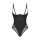 Body otwarte Obsessive Stelisa czarne 2XL/3XL