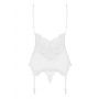 Bielizna-810-COR-2 gorset i stringi biały L/XL - 4