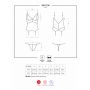 Bielizna-810-COR-2 gorset i stringi biały L/XL - 3