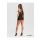 Babydoll Elianes Obsessive czarna z sercem M/L