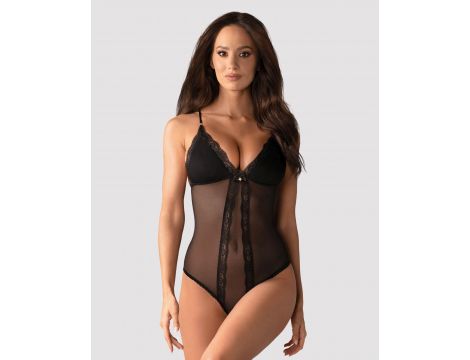 Body Obsessive z otwartym krokiem S/M - 3