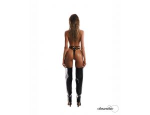 Erotyczne body Keira Lise otwarte Obsessive S/M