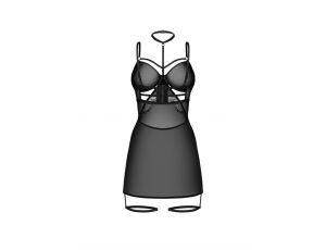 Gorset Arrowel Obsessive czarny transparentny S/M